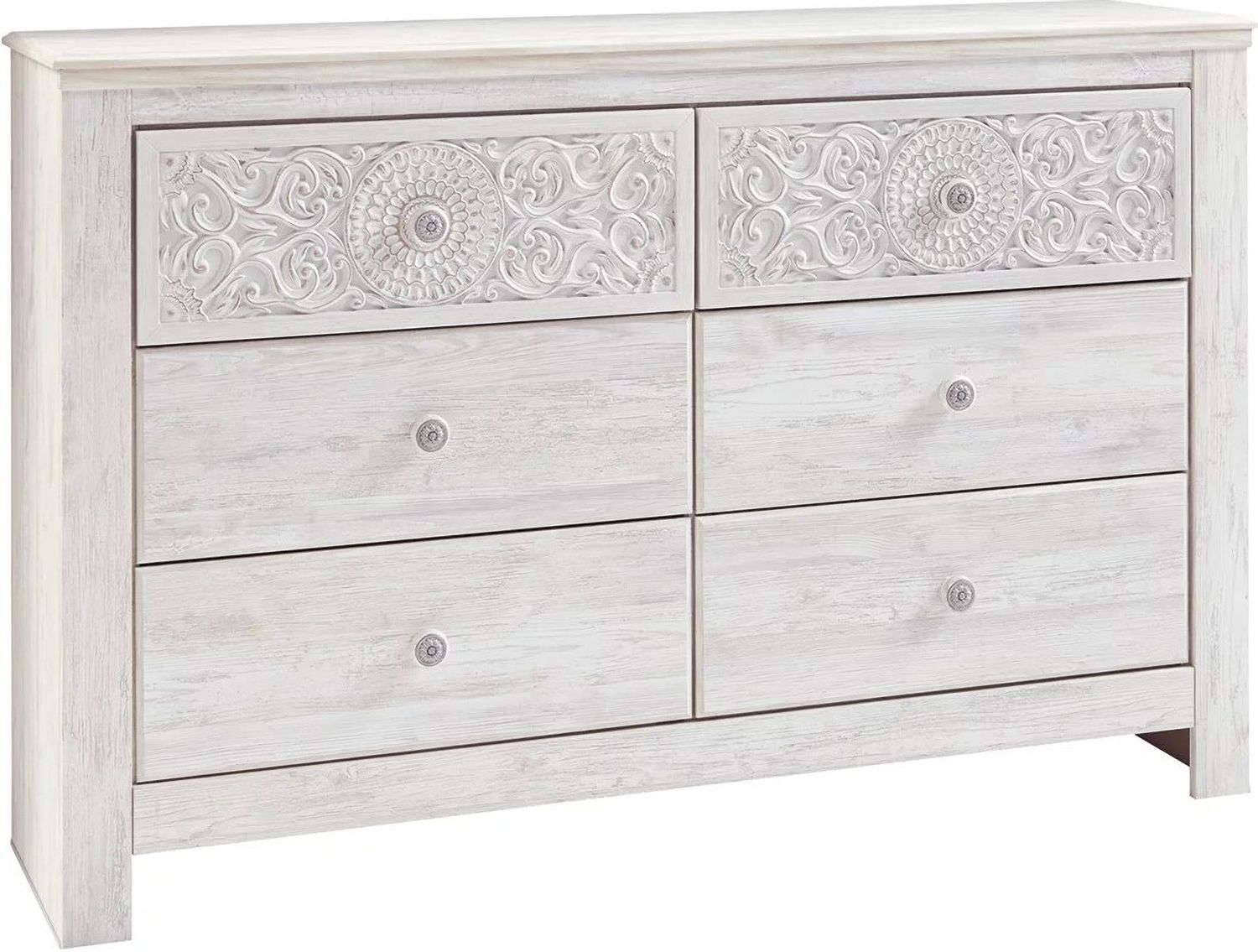 Paxberry Whitewash Dresser B18131