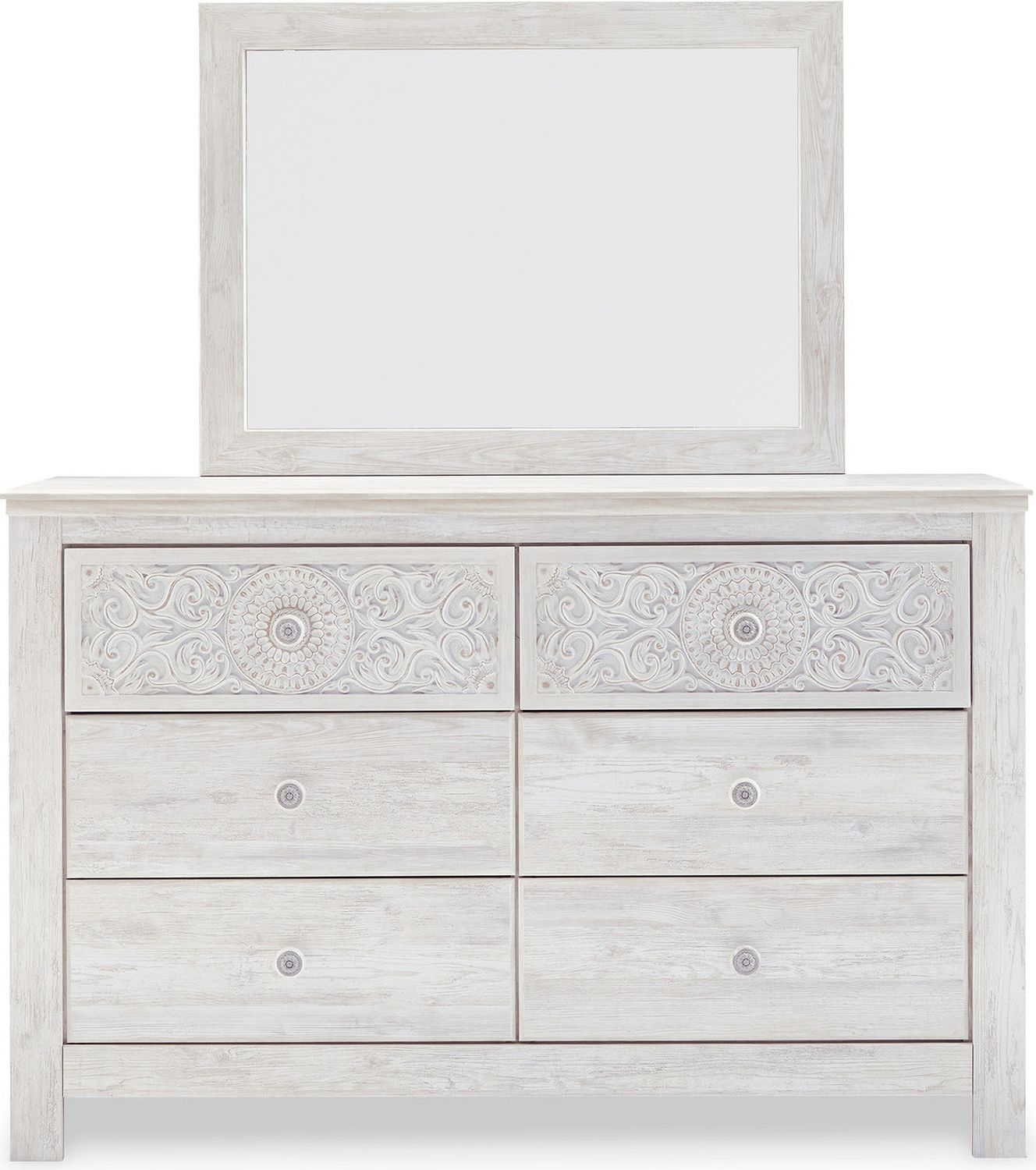 Paxberry Whitewash Dresser B18131