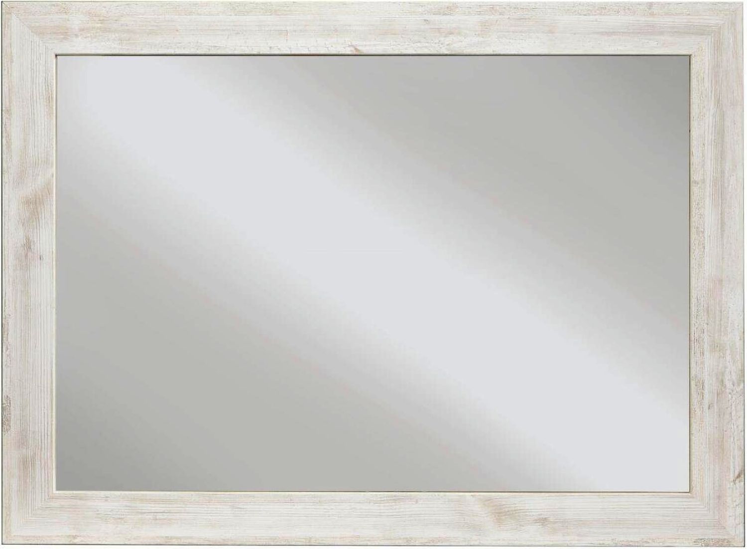 Paxberry Whitewash Bedroom Mirror B18136
