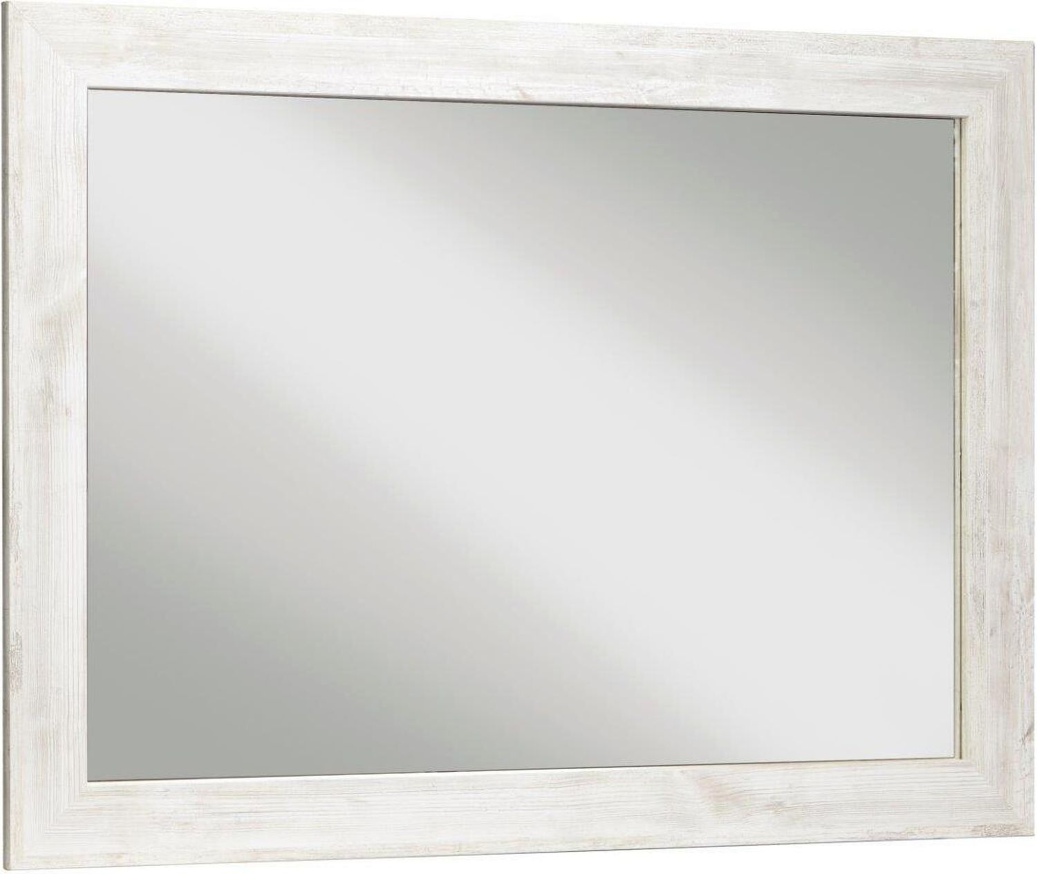 Paxberry Whitewash Bedroom Mirror B18136
