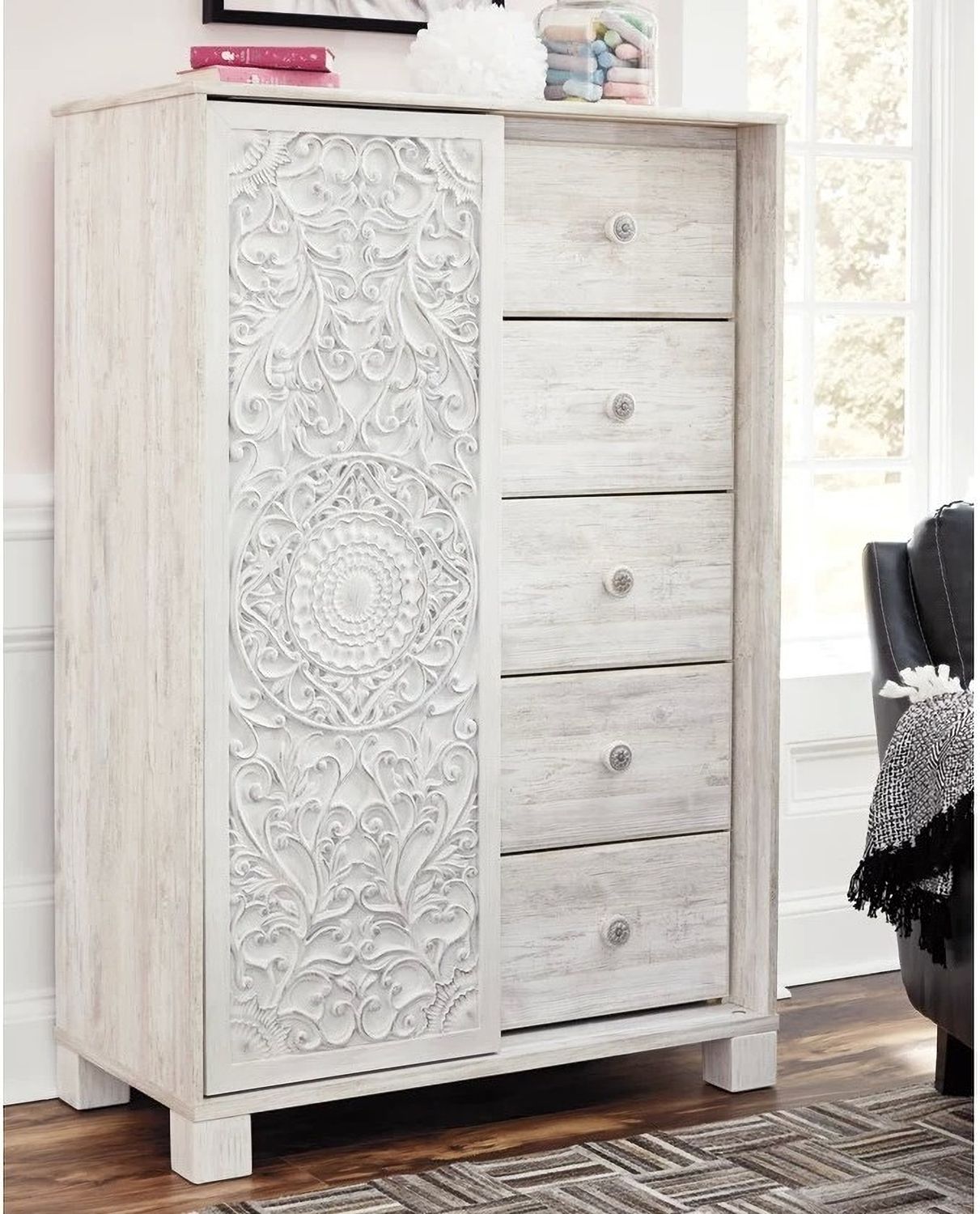 Paxberry Whitewash Dressing Chest B18148