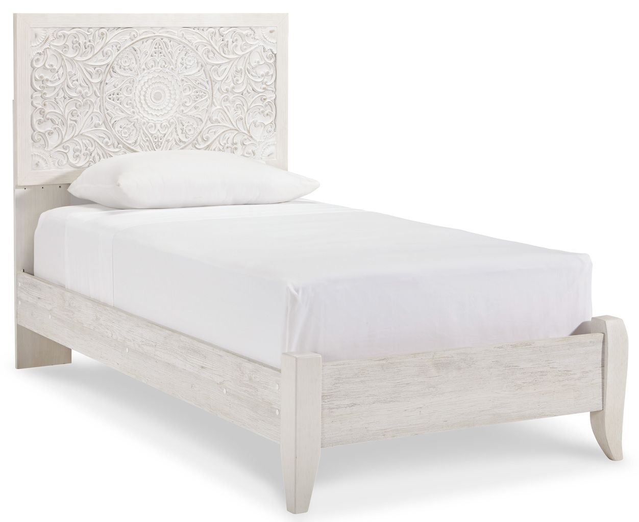 Paxberry Whitewash Twin Panel Headboard Only B18153