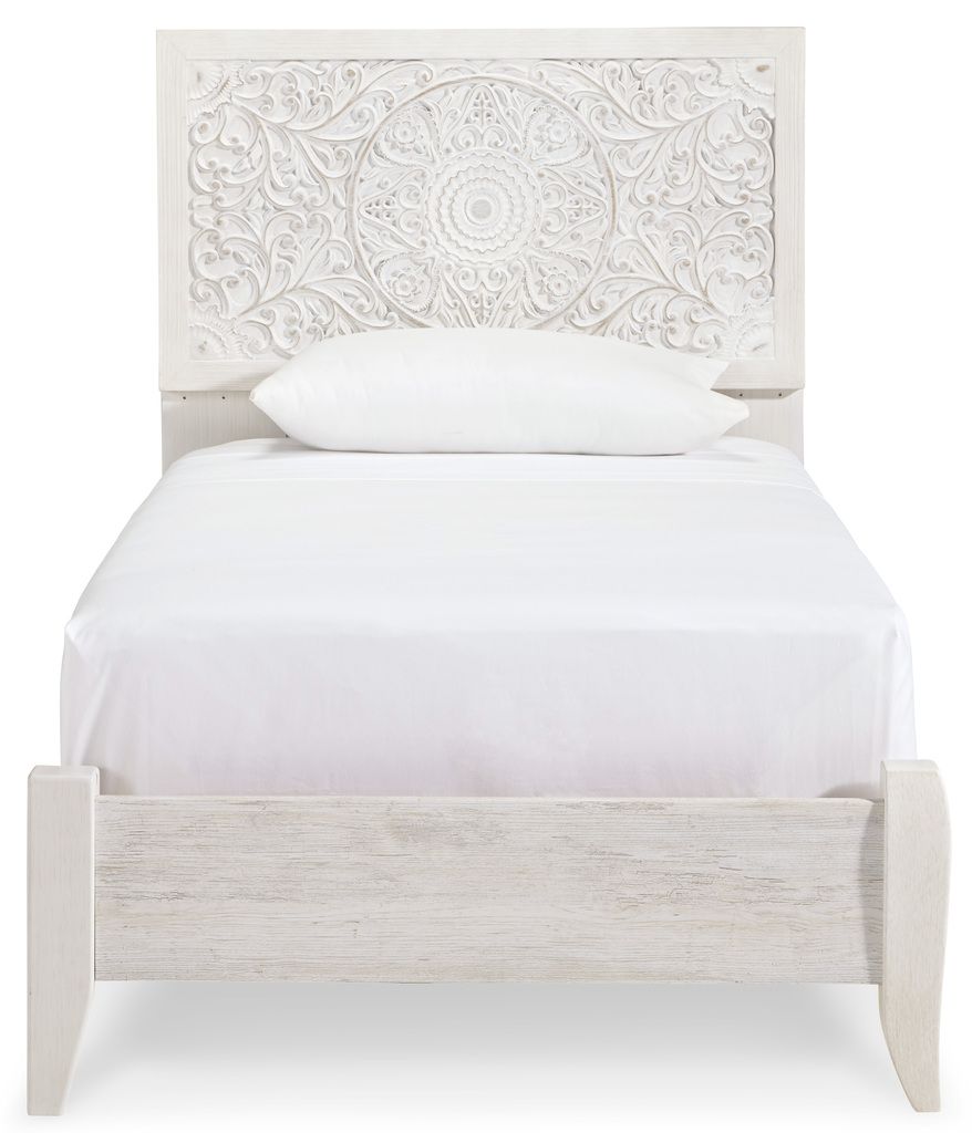 Paxberry Whitewash Twin Panel Headboard Only B18153