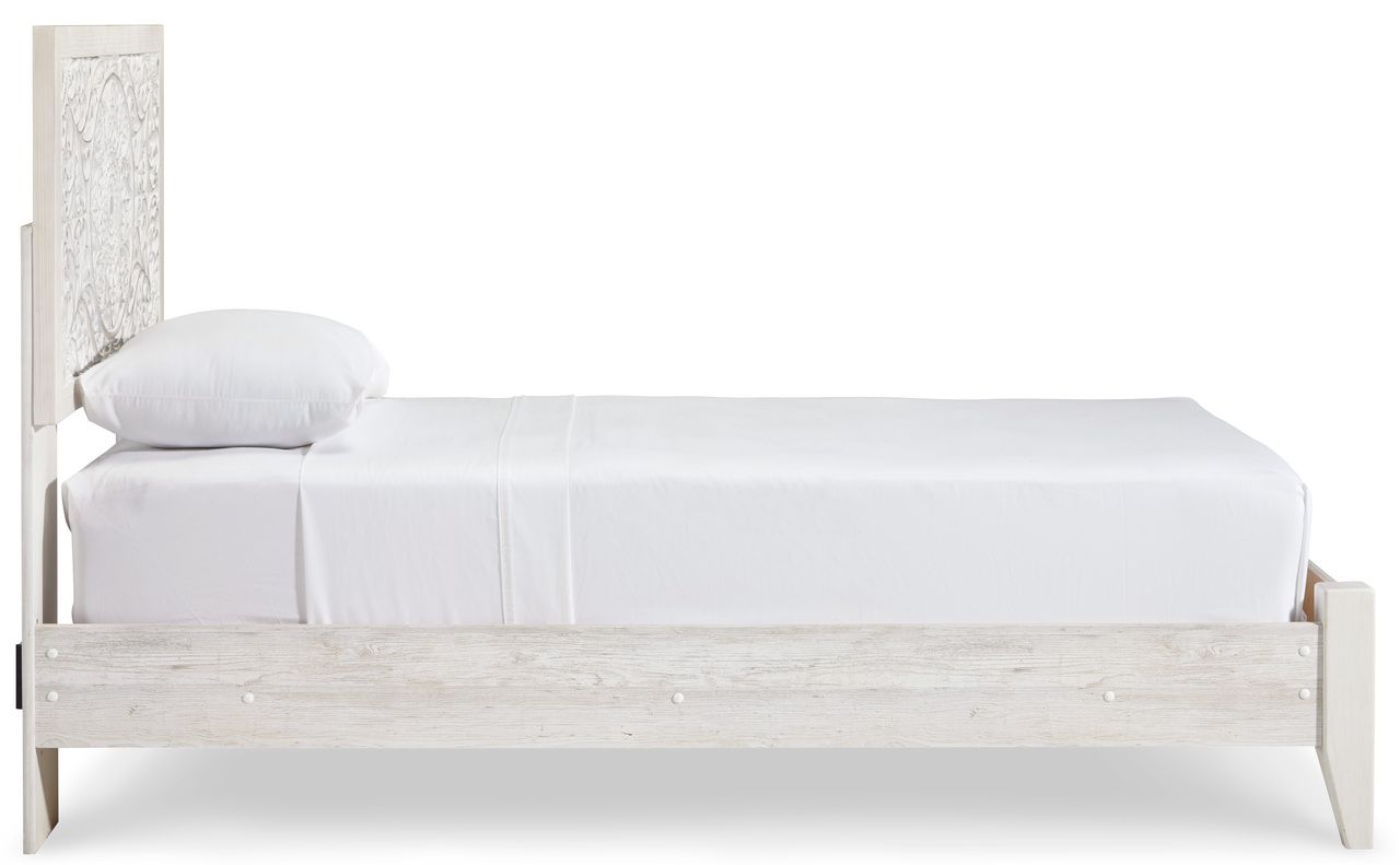 Paxberry Whitewash Twin Panel Headboard Only B18153