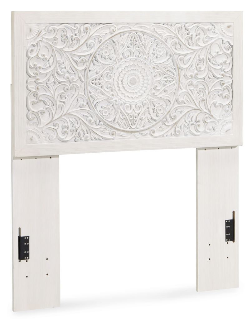 Paxberry Whitewash Twin Panel Headboard Only B18153