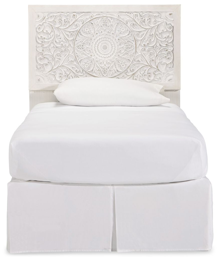 Paxberry Whitewash Twin Panel Headboard Only B18153