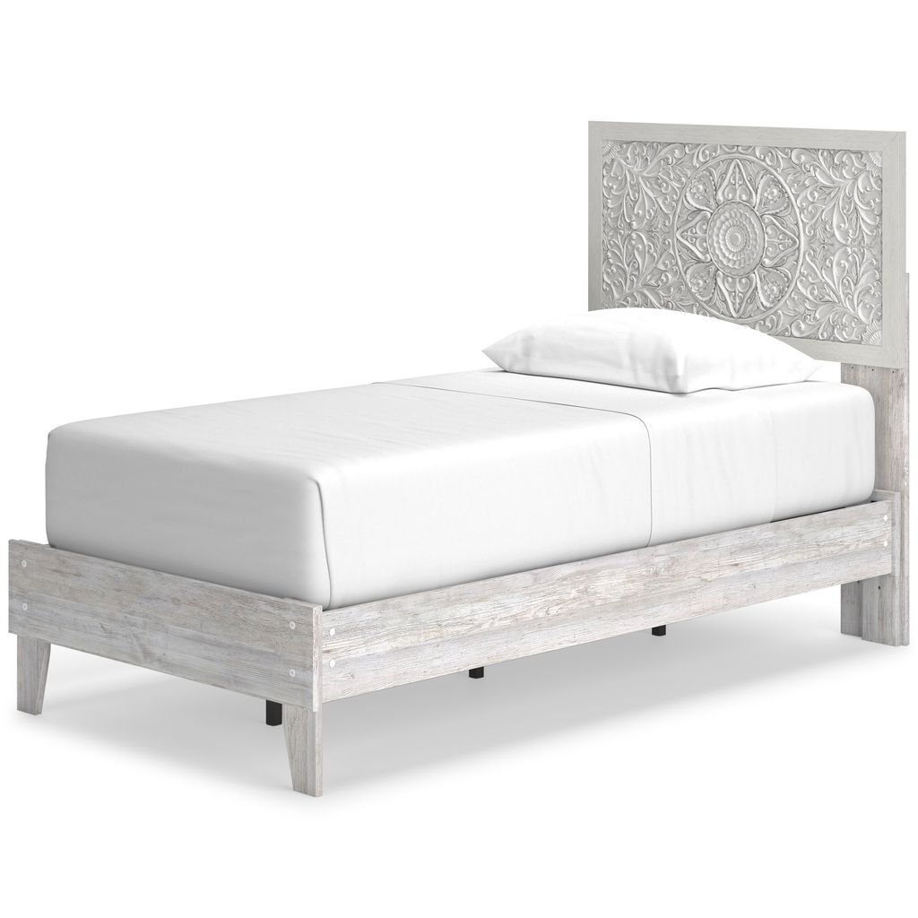 Paxberry Whitewash Twin Panel Headboard Only B18153