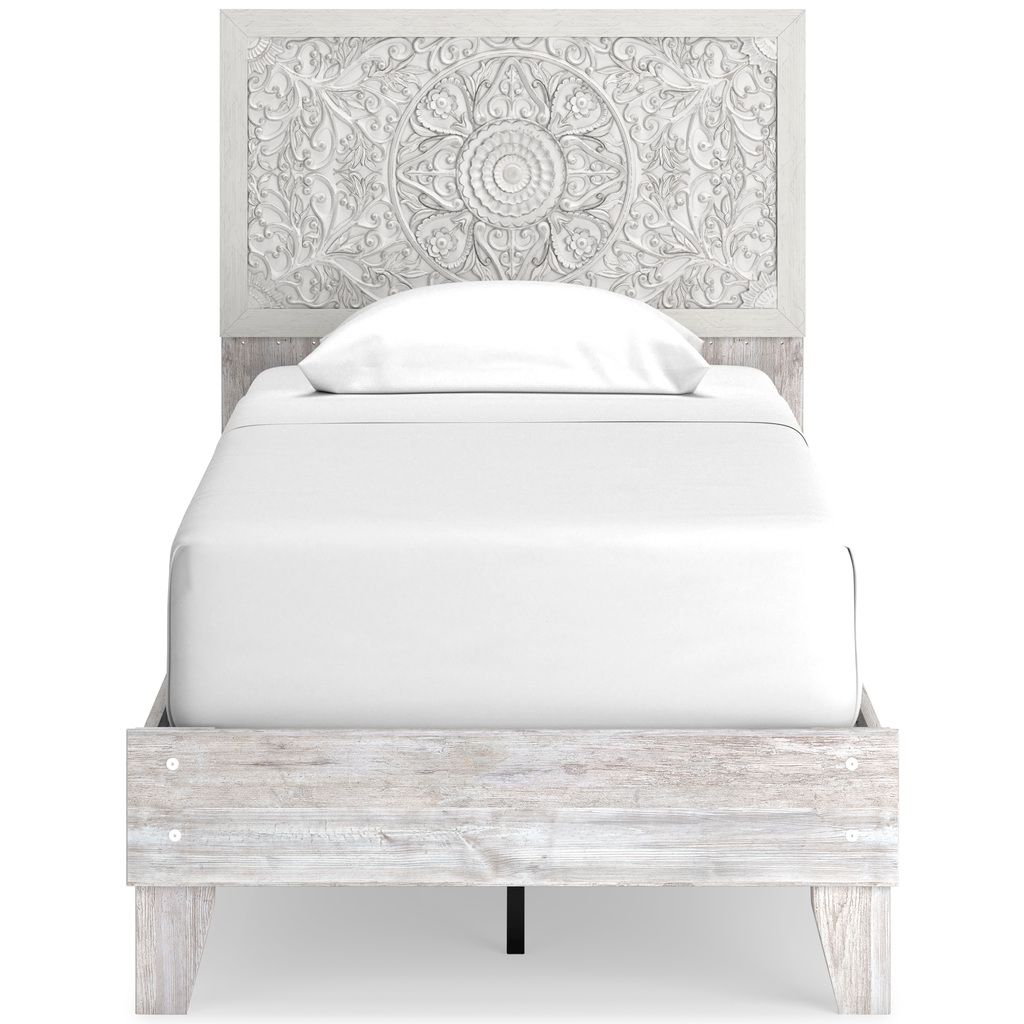 Paxberry Whitewash Twin Panel Headboard Only B18153