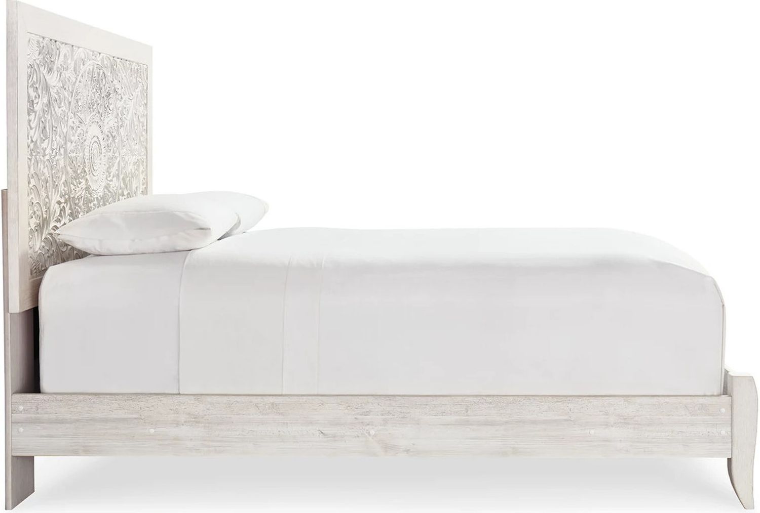 Paxberry Whitewash Queen Panel Headboard Only B18157