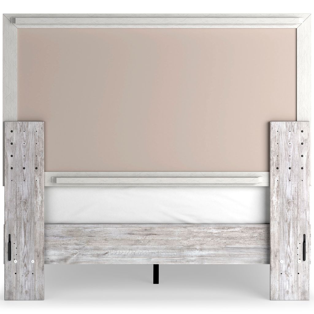 Paxberry Whitewash Queen Panel Headboard Only B18157