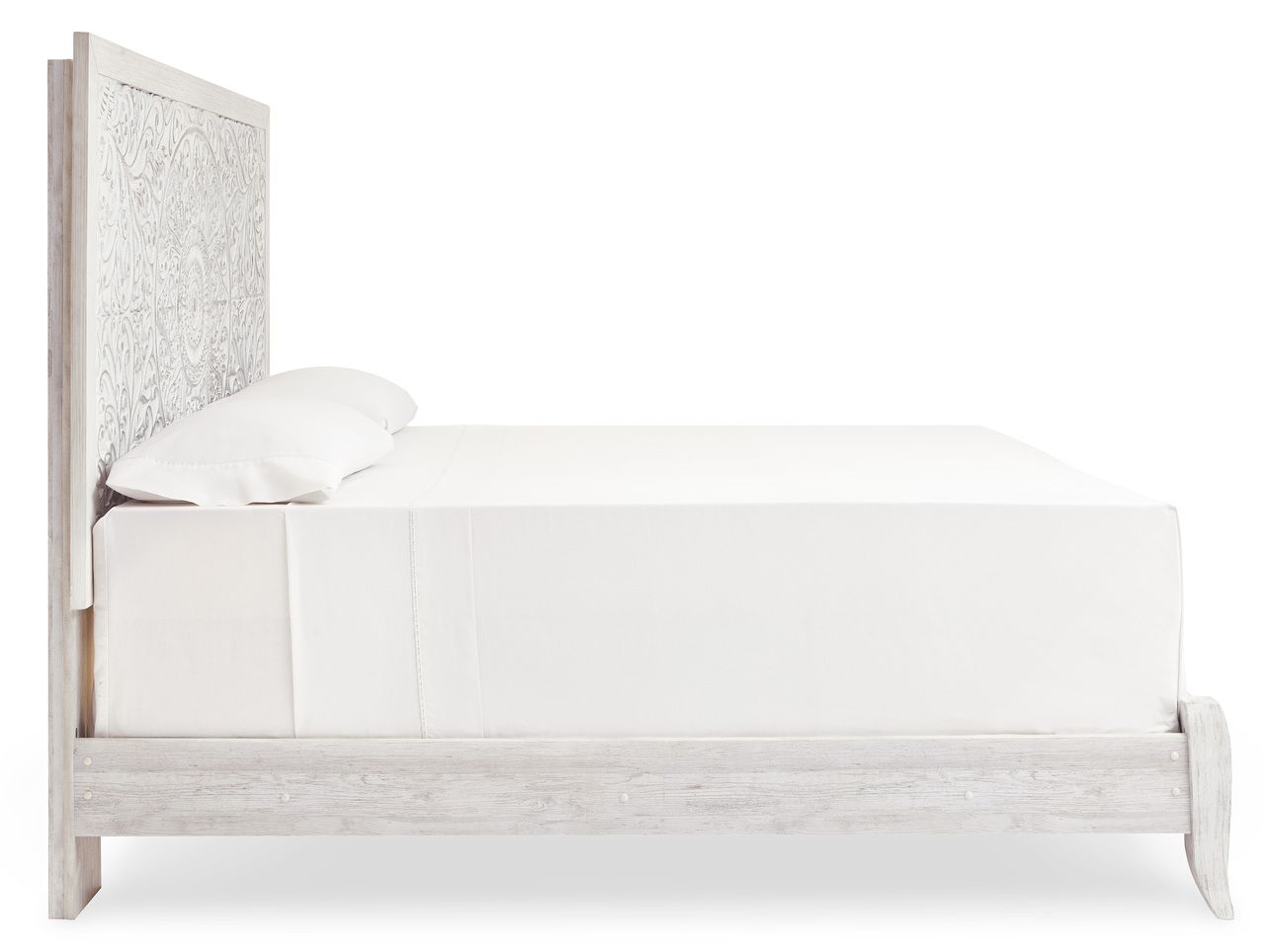 Paxberry Whitewash King Panel Headboard Only B18158