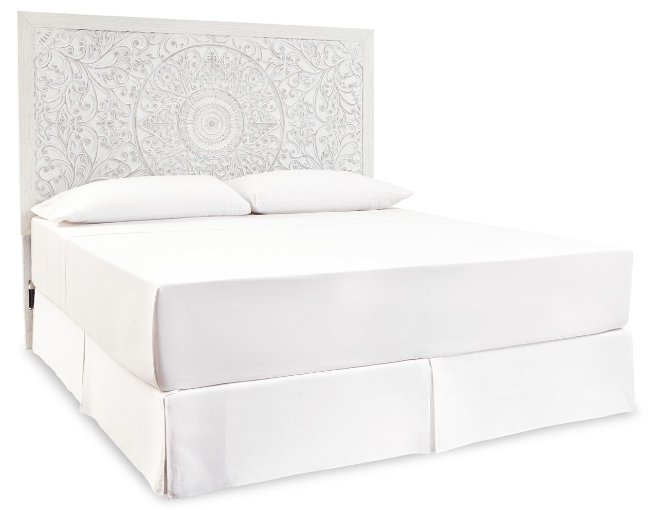 Paxberry Whitewash King Panel Headboard Only B18158