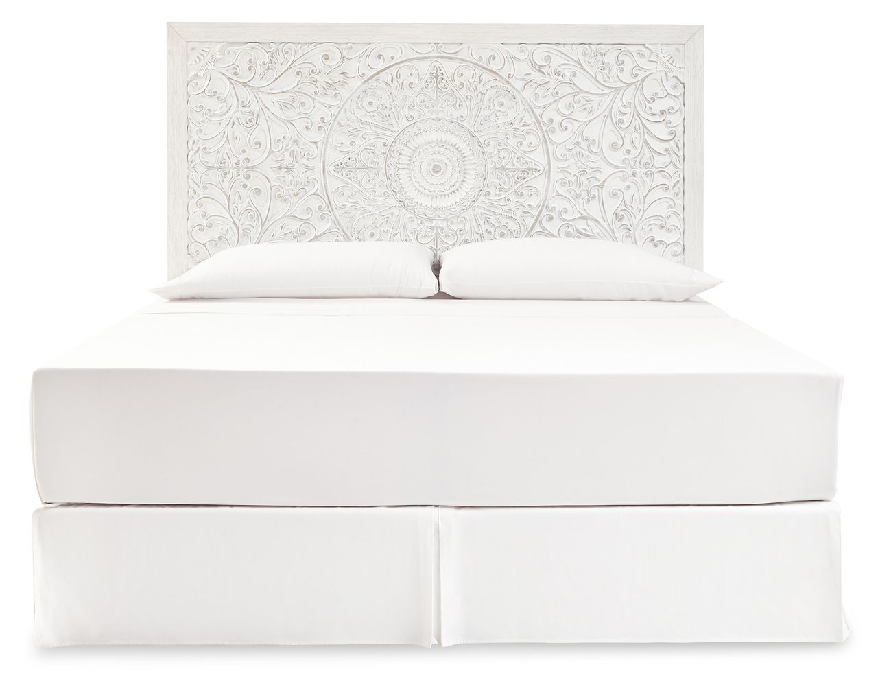 Paxberry Whitewash King Panel Headboard Only B18158