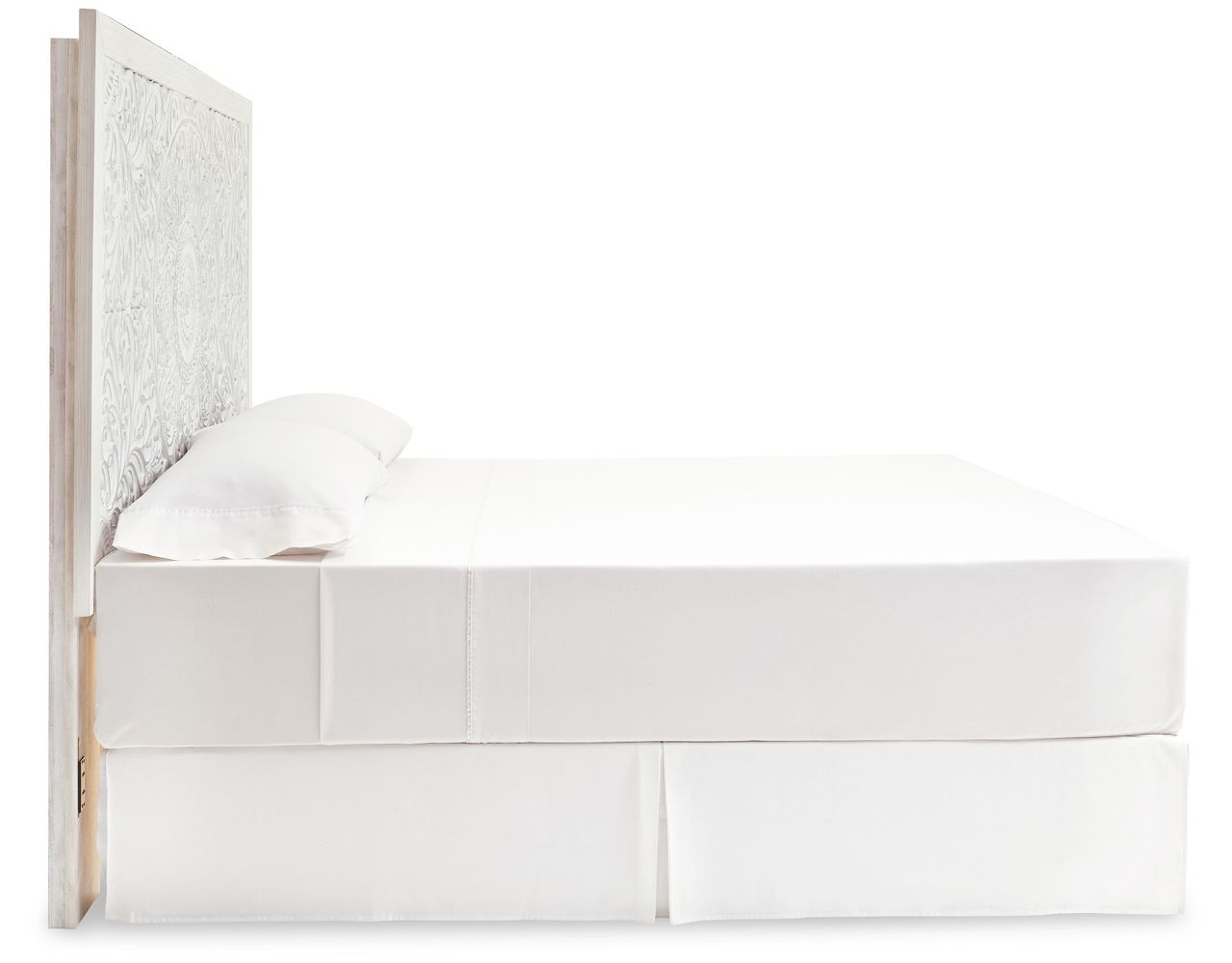 Paxberry Whitewash King Panel Headboard Only B18158