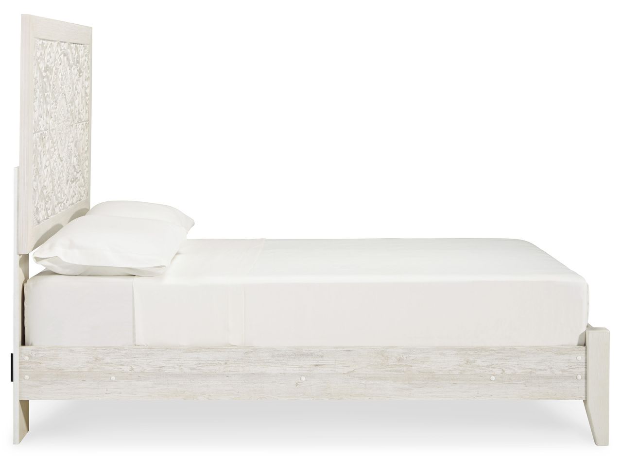 Paxberry Whitewash Full Panel Headboard Only B18187