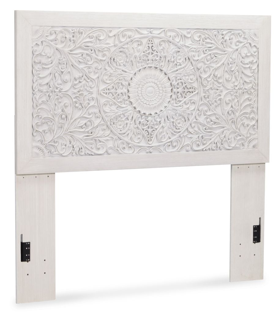 Paxberry Whitewash Full Panel Headboard Only B18187