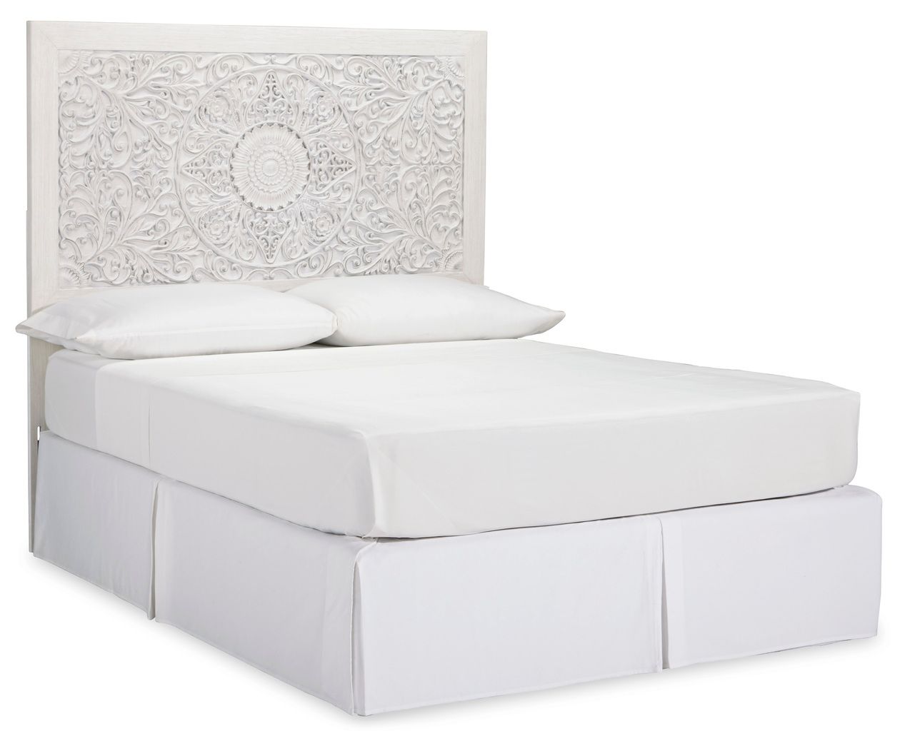Paxberry Whitewash Full Panel Headboard Only B18187
