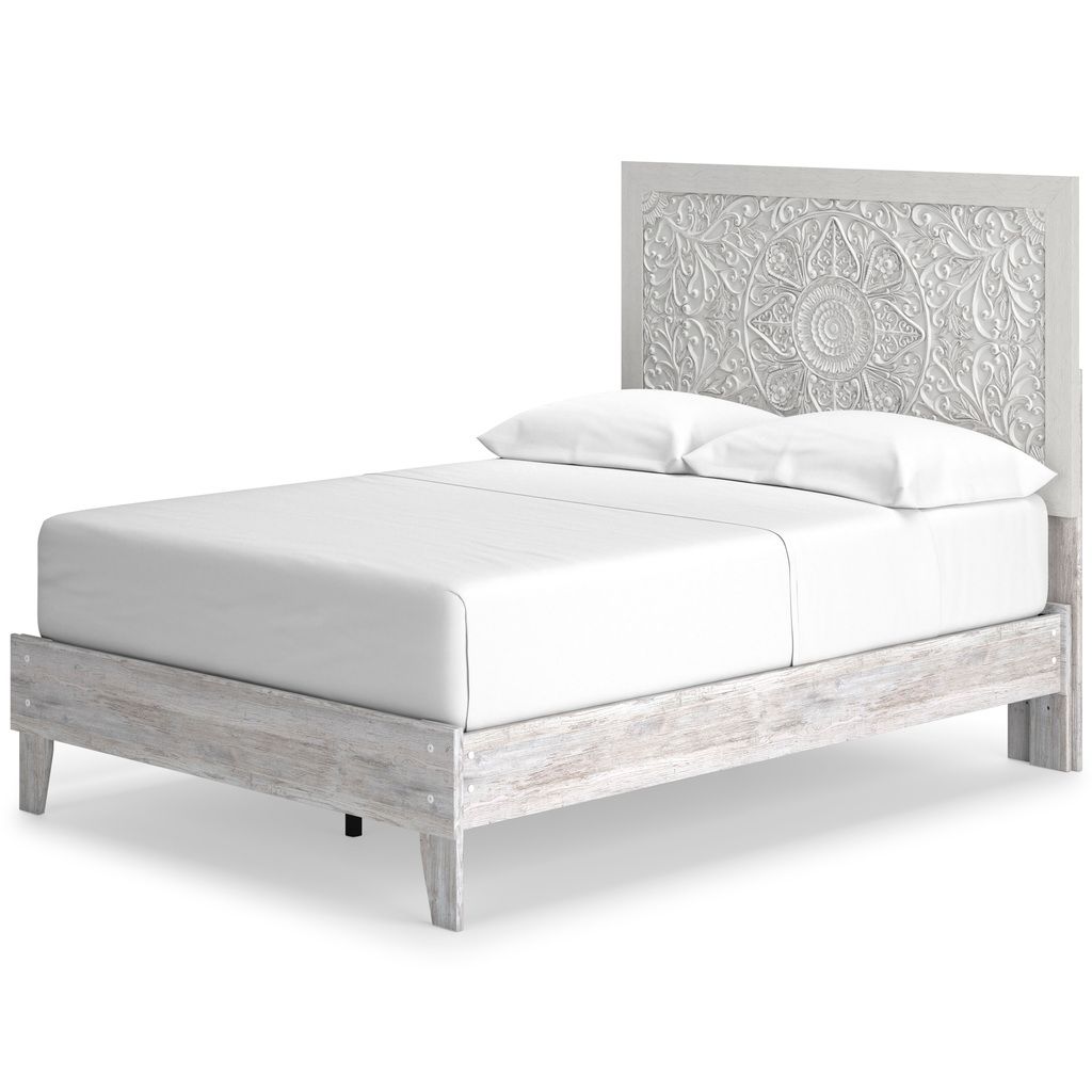 Paxberry Whitewash Full Panel Headboard Only B18187