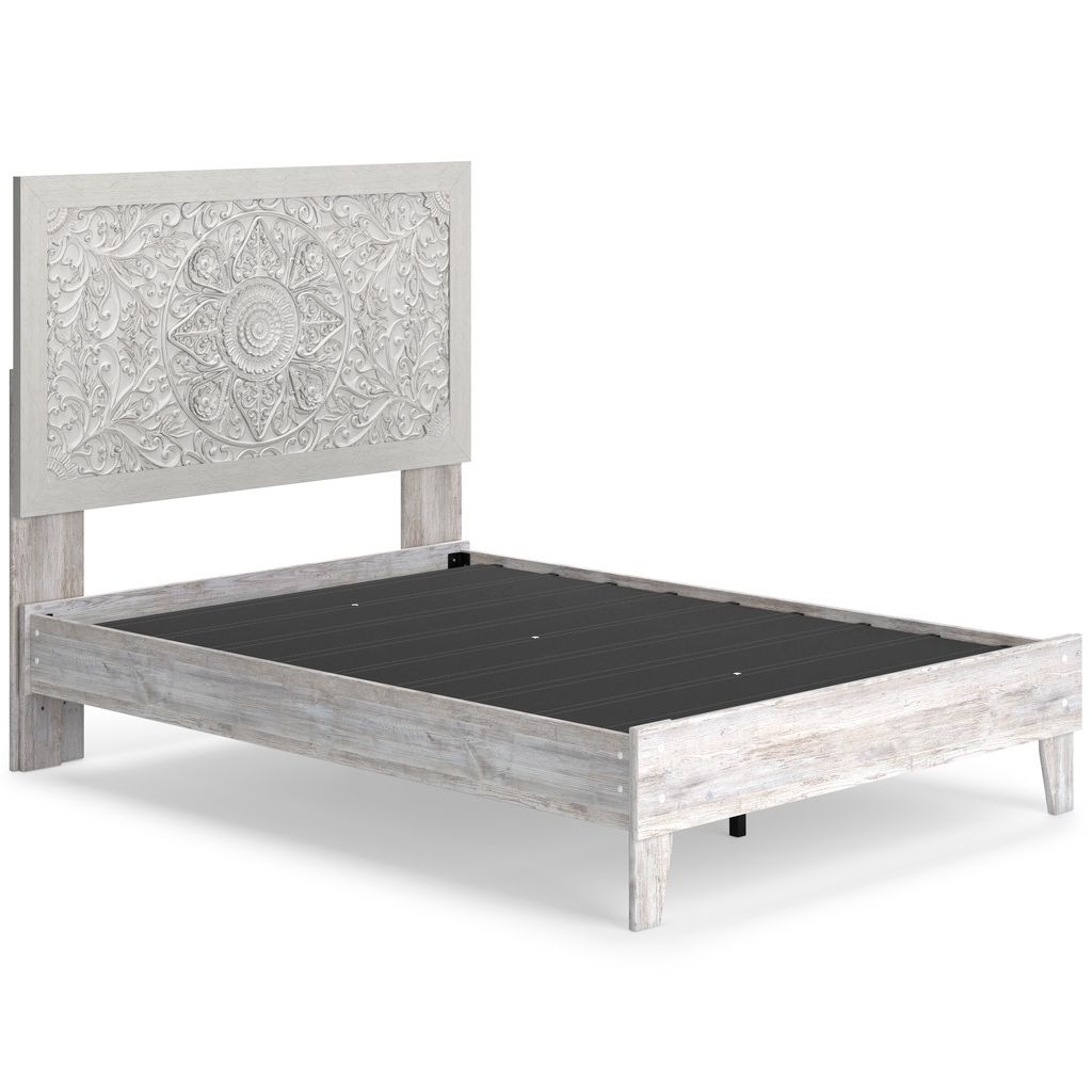 Paxberry Whitewash Full Panel Headboard Only B18187