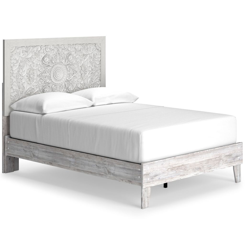 Paxberry Whitewash Full Panel Headboard Only B18187