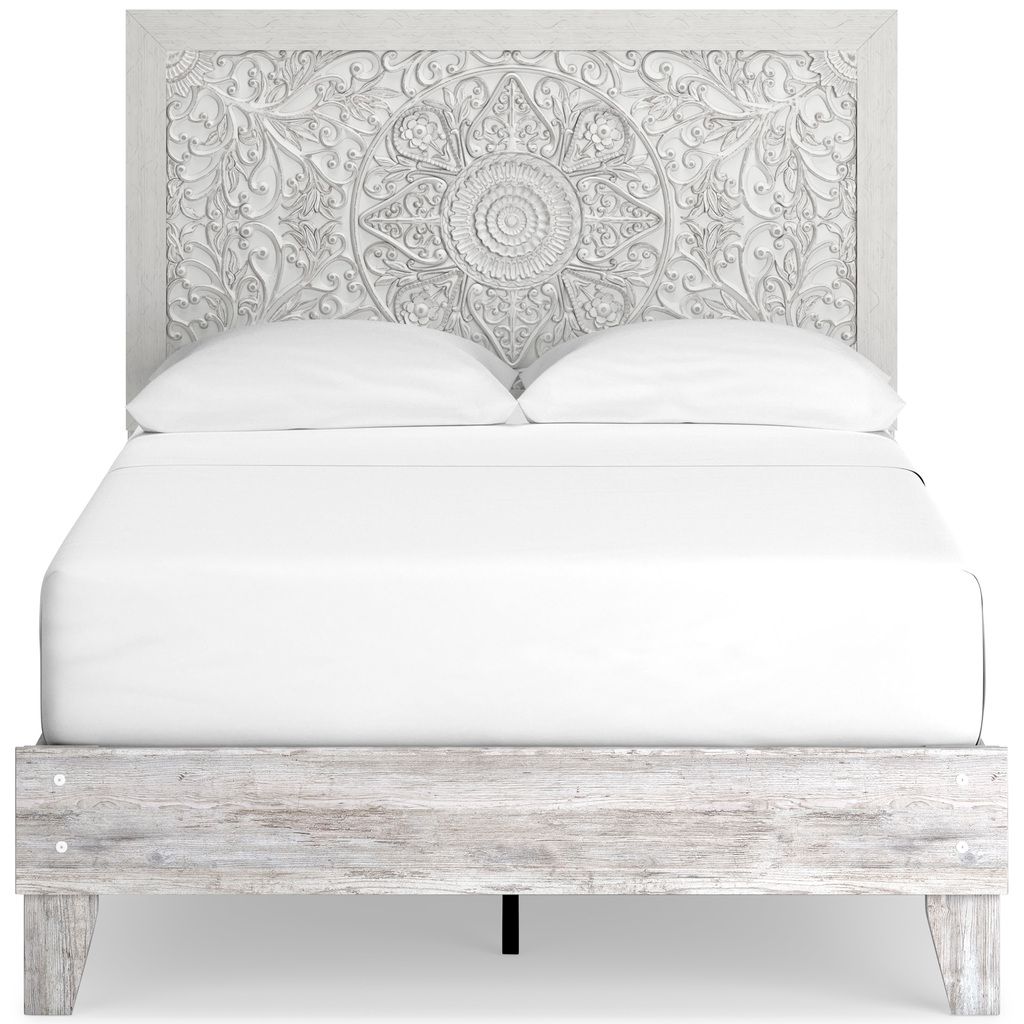 Paxberry Whitewash Full Panel Headboard Only B18187