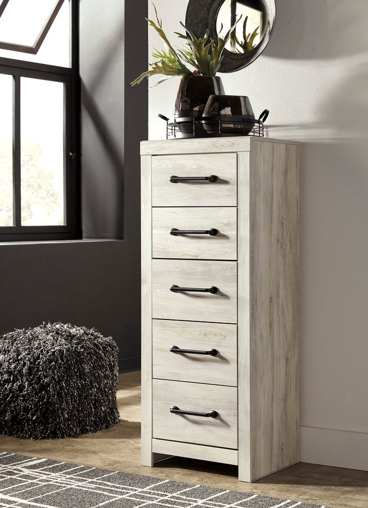Cambeck White Wash Narrow Chest B19211