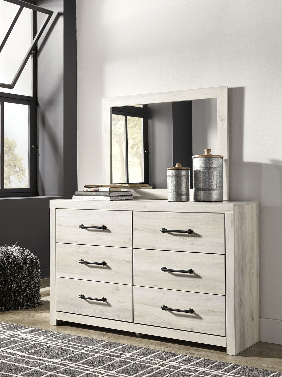 Cambeck White Wash Dresser B19231