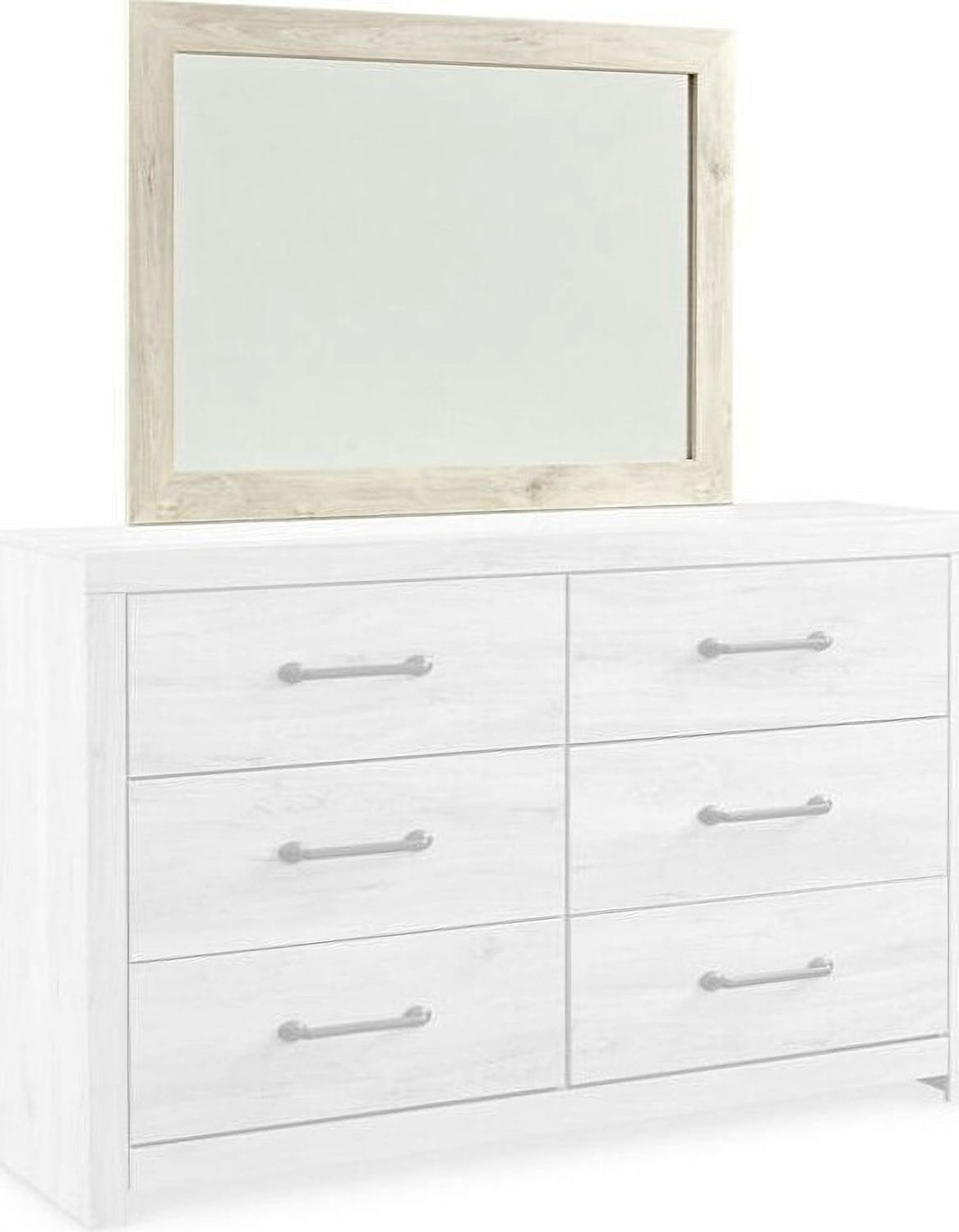 Cambeck Whitewash Mirror B19236
