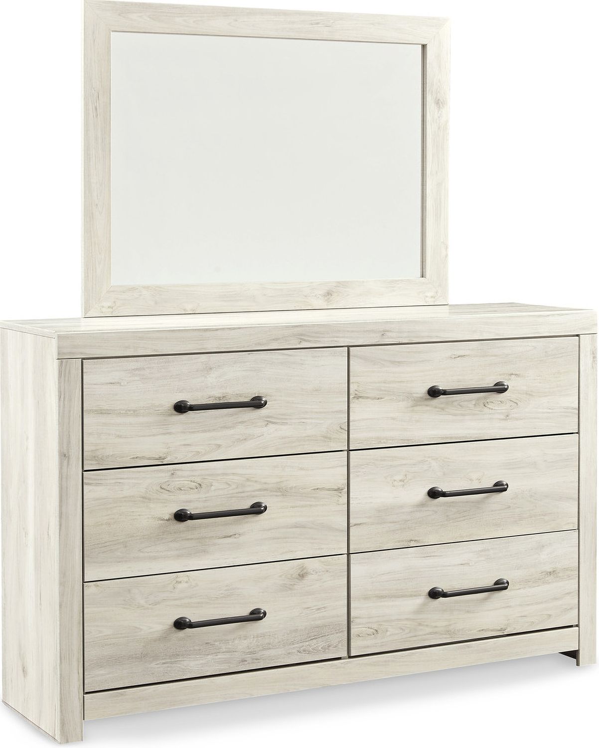 Cambeck Whitewash Mirror B19236