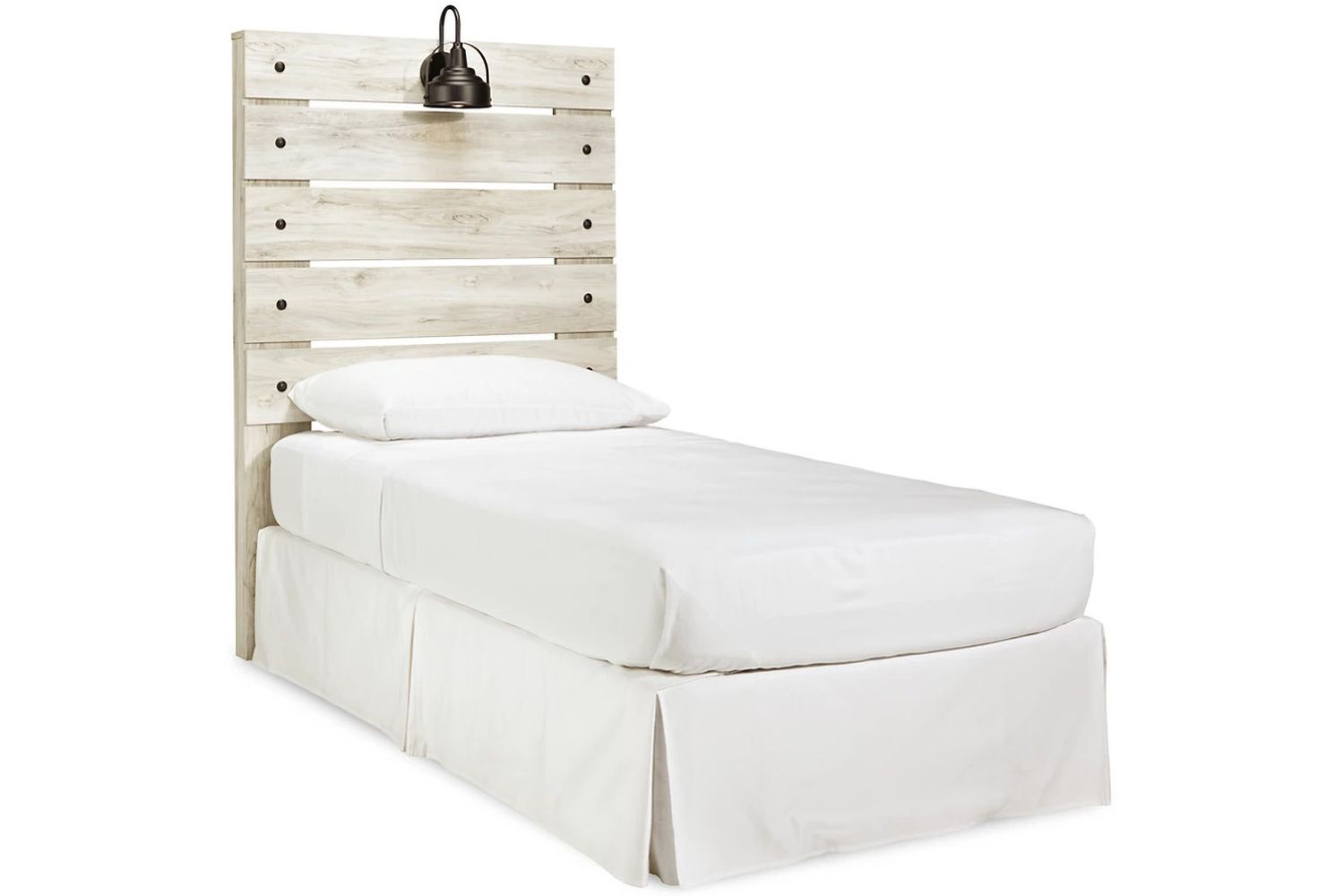 Cambeck Whitewash Twin Panel Headboard Only B19253
