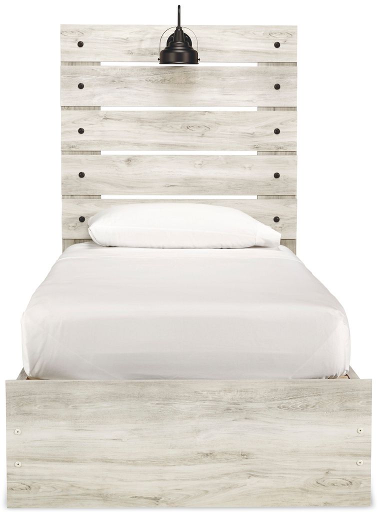 Cambeck Whitewash Twin Panel Headboard Only B19253