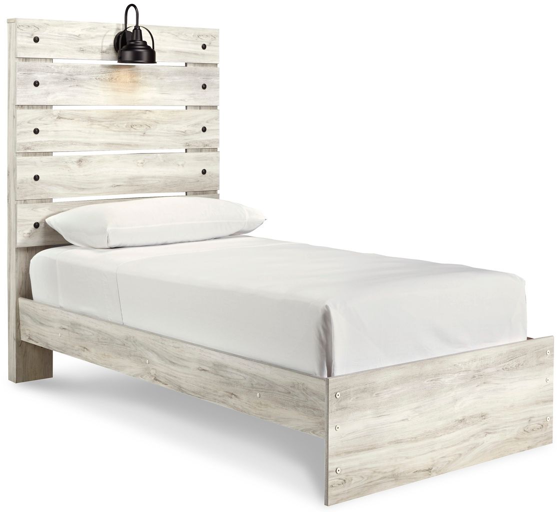 Cambeck Whitewash Twin Panel Headboard Only B19253