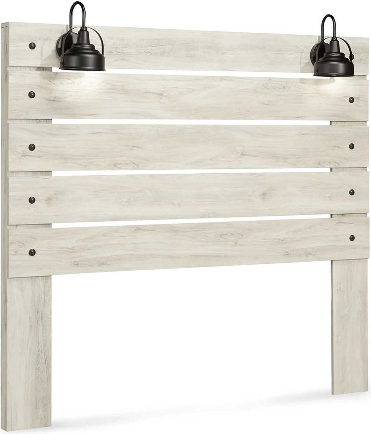 Cambeck White Wash Queen Panel Headboard Only B19257