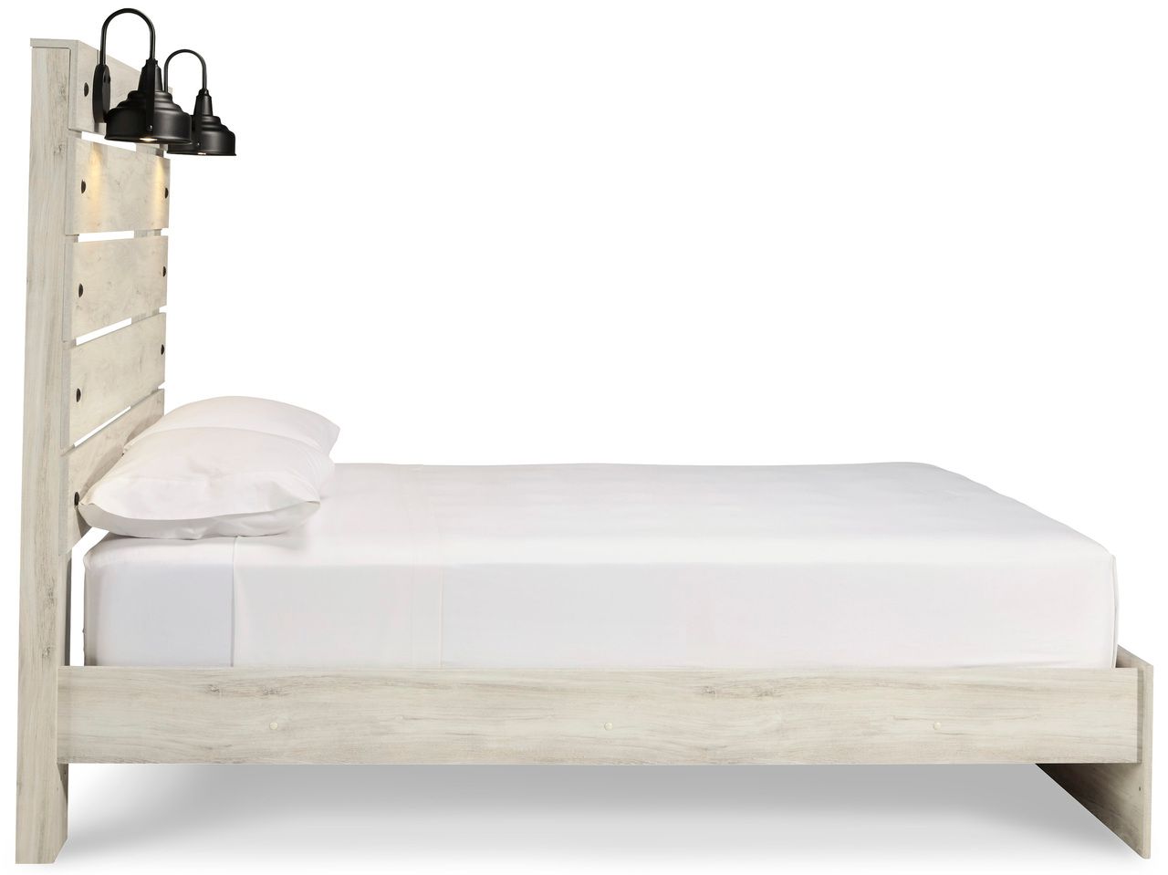 Cambeck White Wash Queen Panel Headboard Only B19257