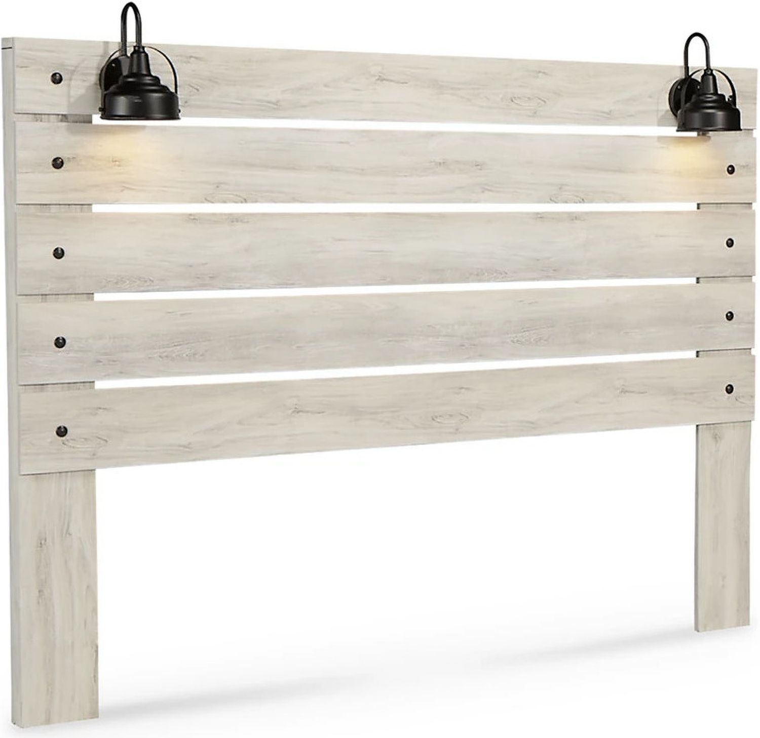 Cambeck White Wash King Panel Headboard Only B19258