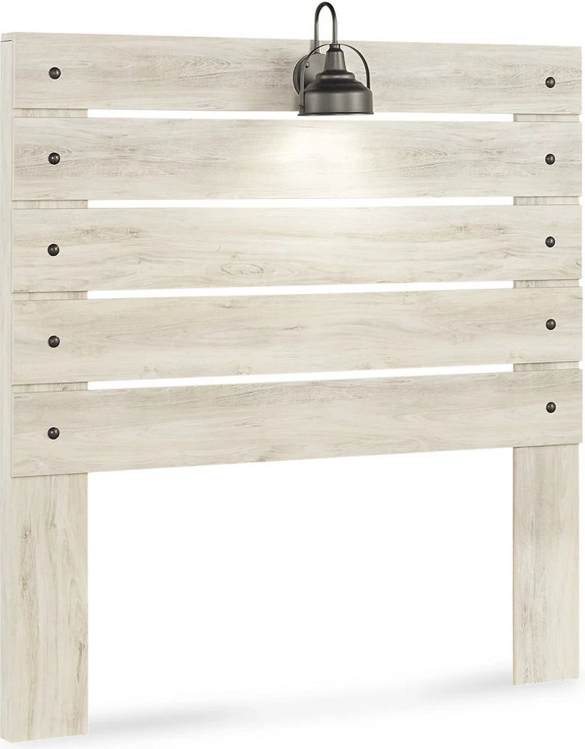 Cambeck Whitewash Full Panel Headboard Only B19287