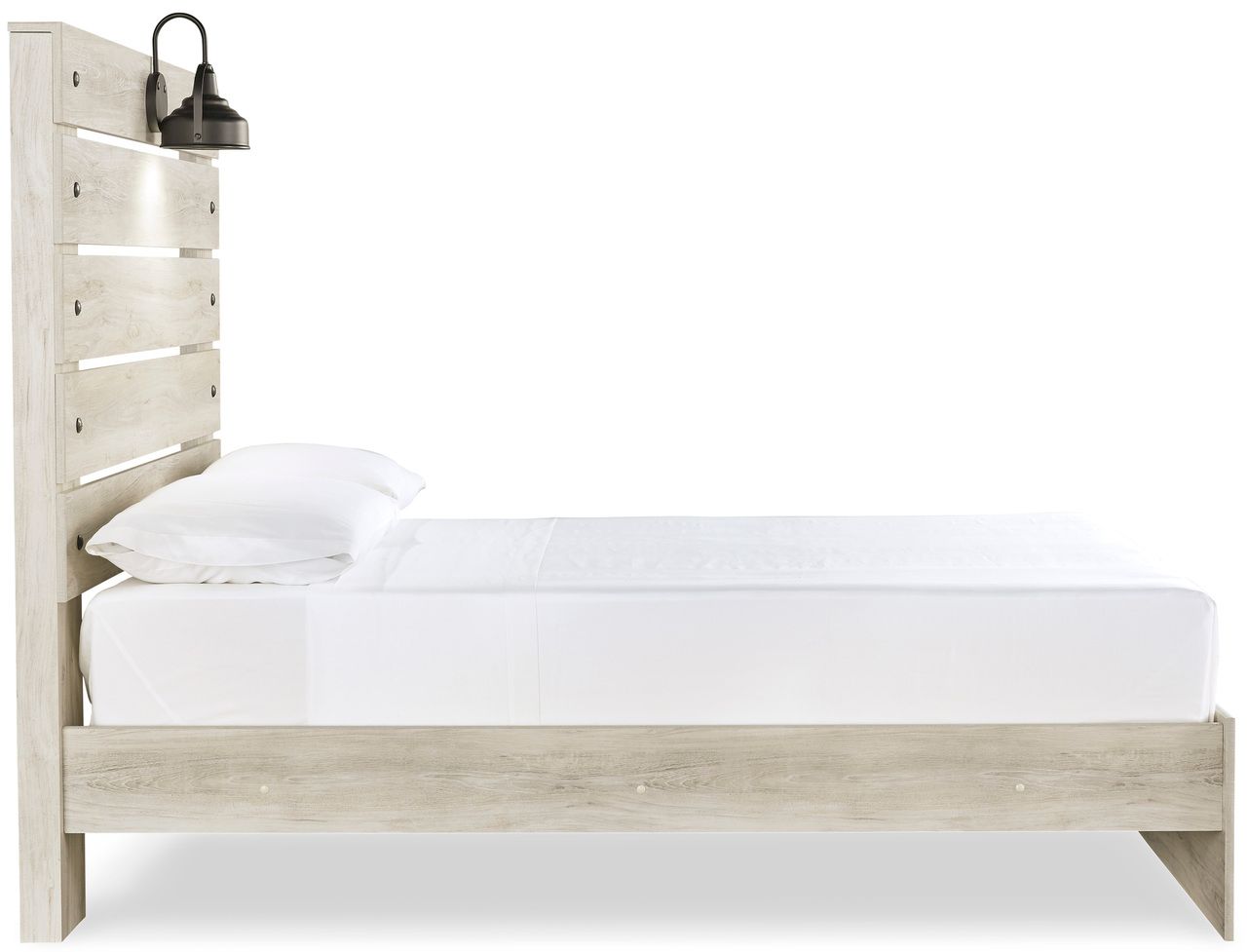 Cambeck Whitewash Full Panel Headboard Only B19287