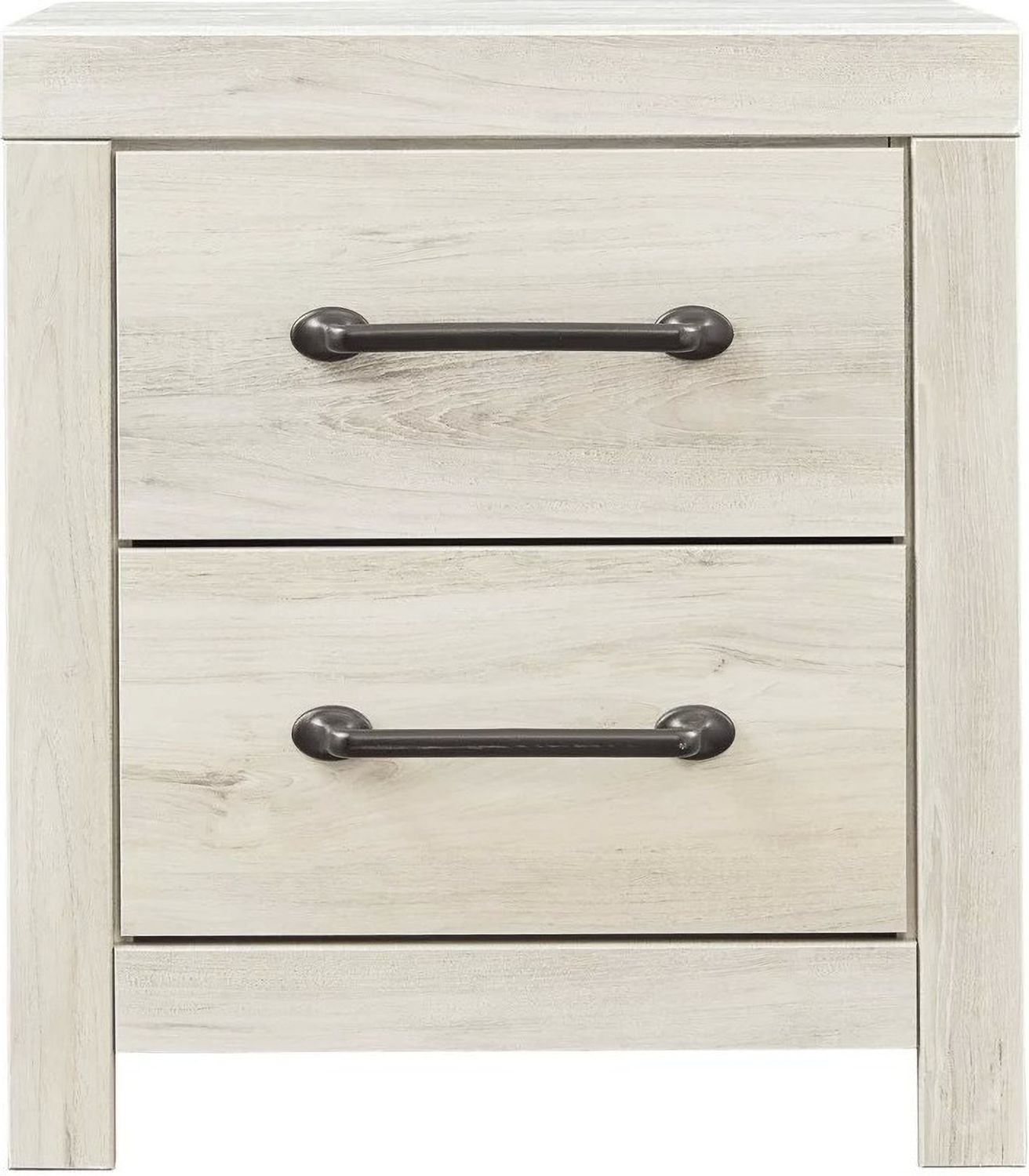 Cambeck White Wash Two Drawer Night Stand B19292