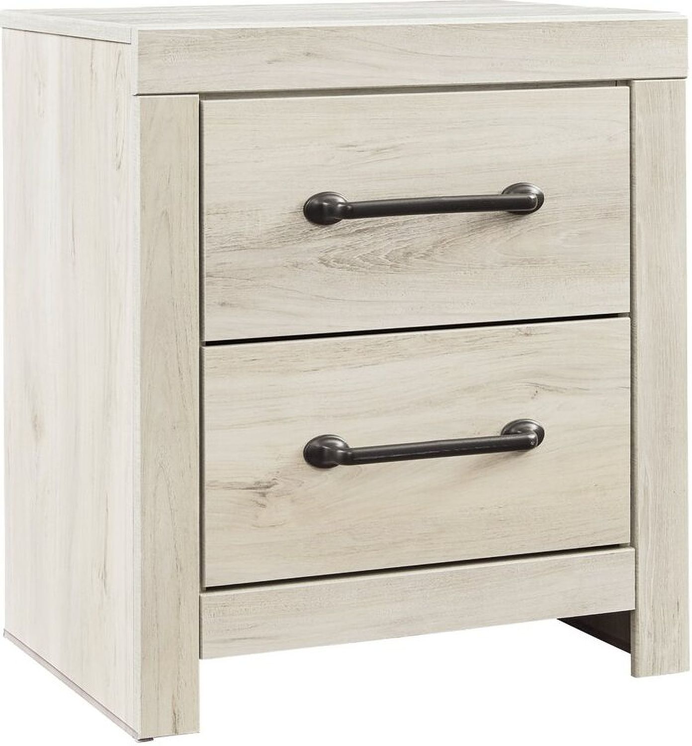 Cambeck White Wash Two Drawer Night Stand B19292