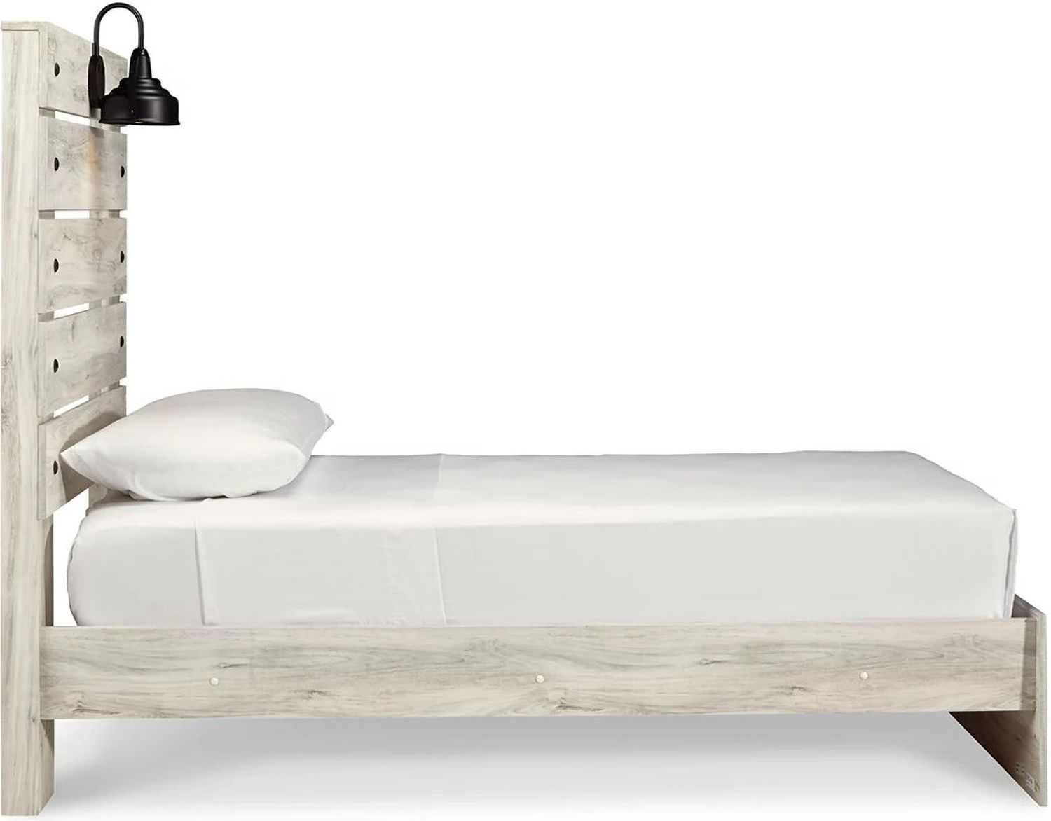 Cambeck Whitewash Twin Panel Bed B192B2