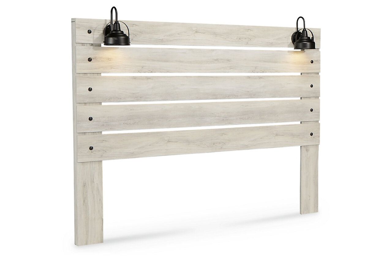 Cambeck Whitewash King Panel Storage Bed B192B31