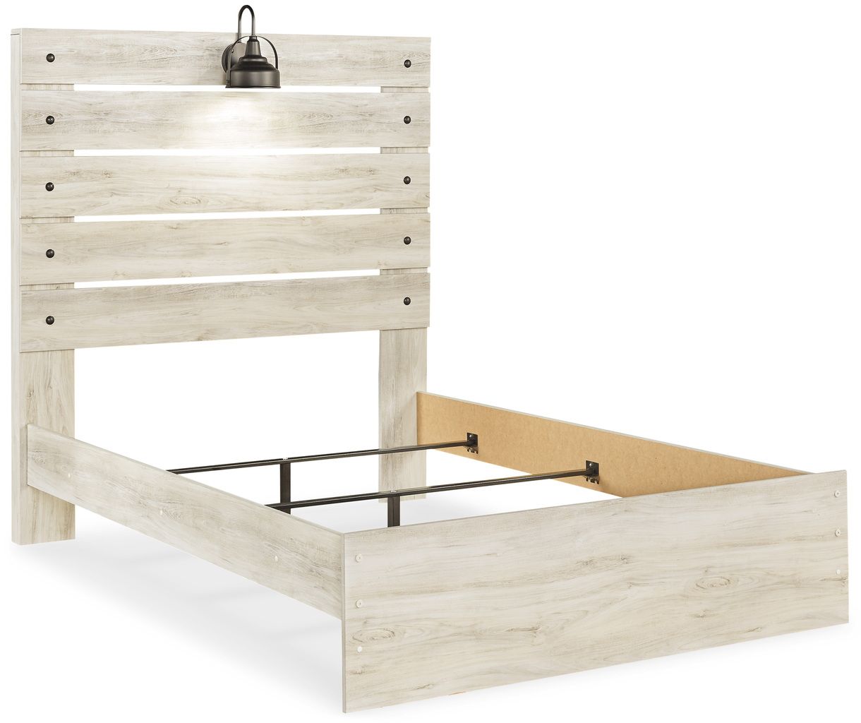 Cambeck Whitewash Full Panel Storage Bed B192B33