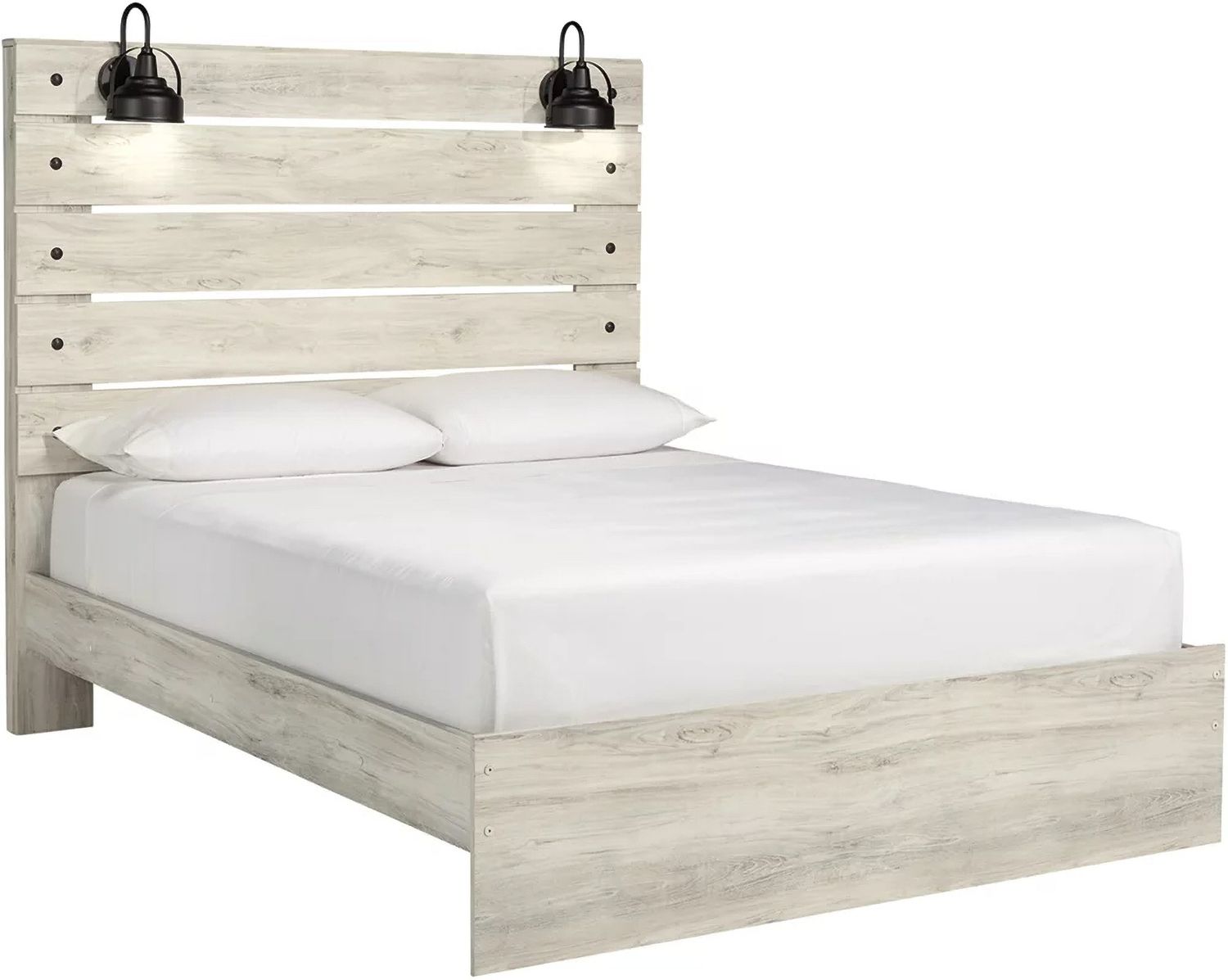 Cambeck Whitewash Queen Panel Bed B192B4