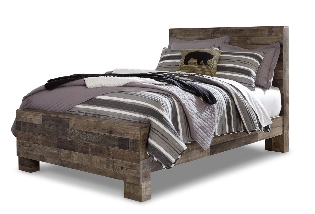 Derekson Full Panel Headboard In Multi Gray B20087