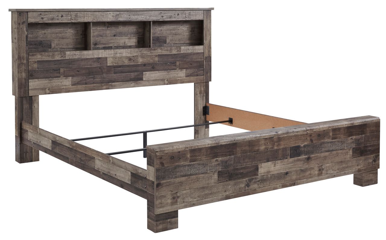 Derekson Gray King Panel Bed B200B11
