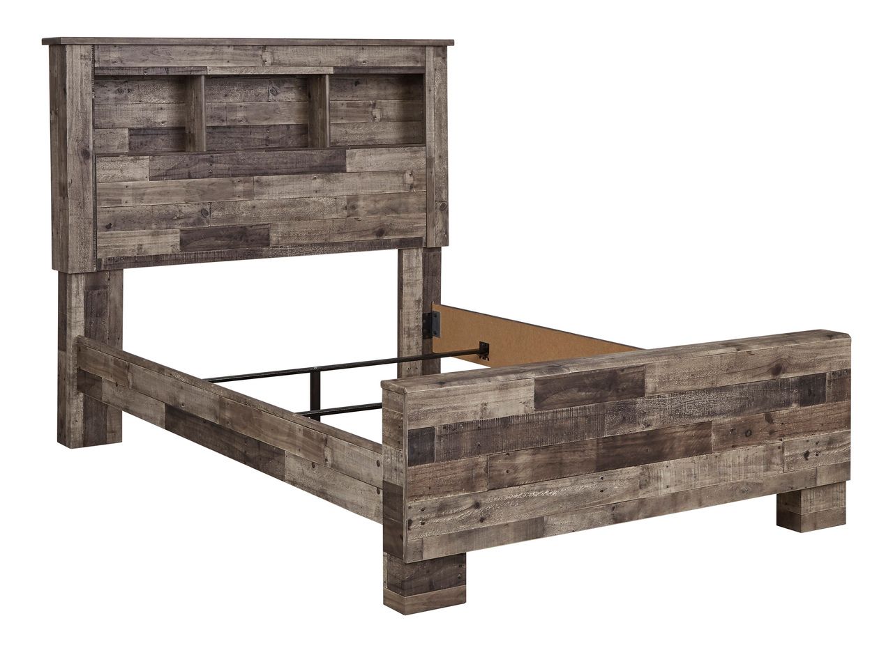 Derekson Gray Full Storage Panel Bed B200B4