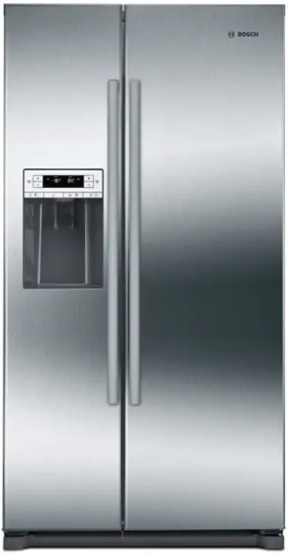 Bosch 300 Series Freestanding Counter-Depth Side-by-Side Refrigerator 36" Easy clean Stainless steel (with anti-fingerprint) B20CS30SNS Picture 1