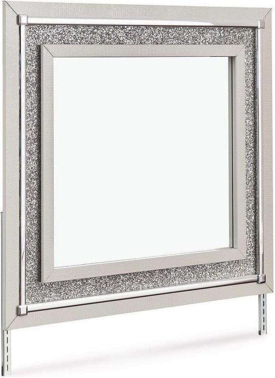 Zyniden Bedroom Mirror In Silver B211436
