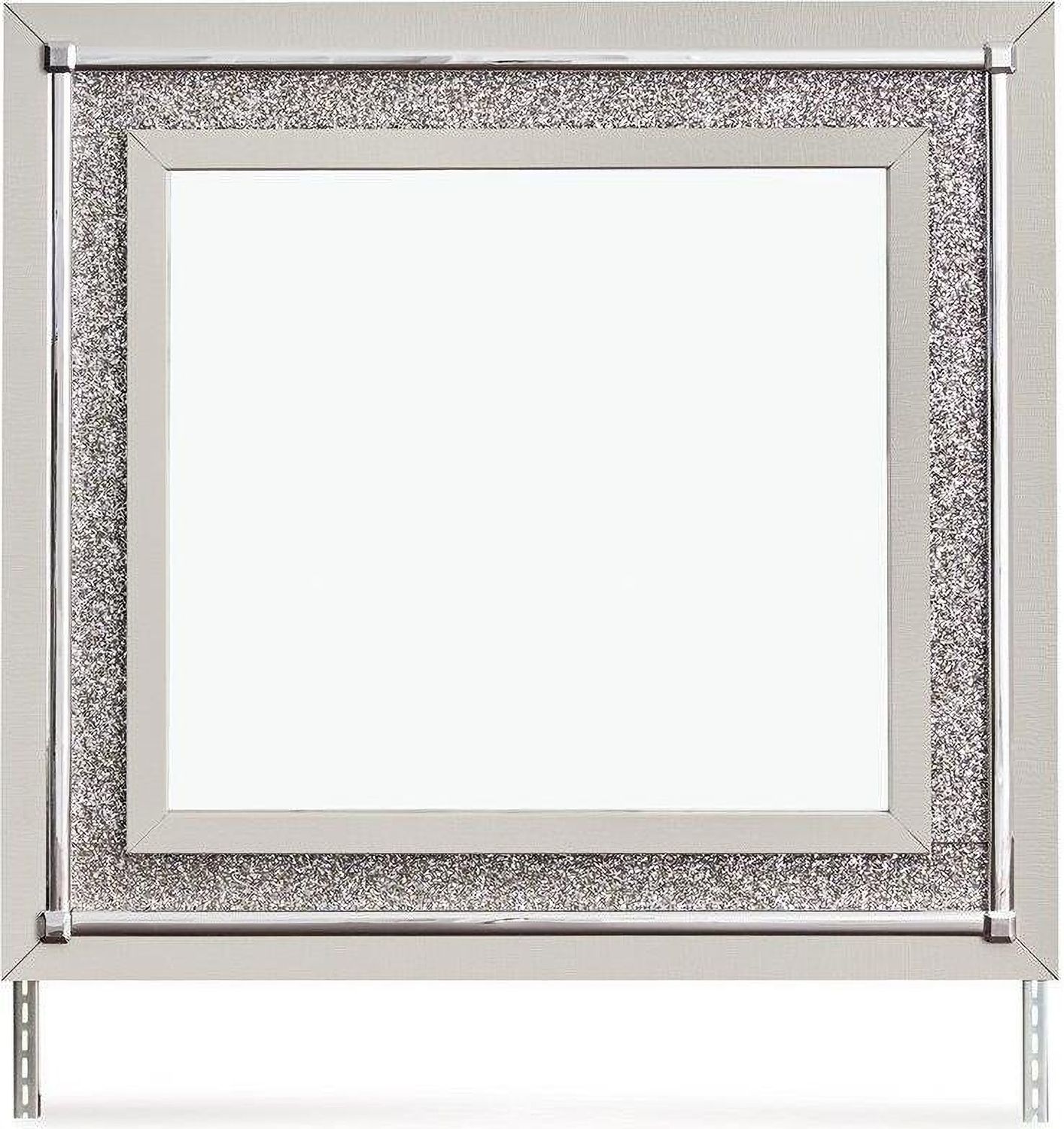 Zyniden Bedroom Mirror In Silver B211436
