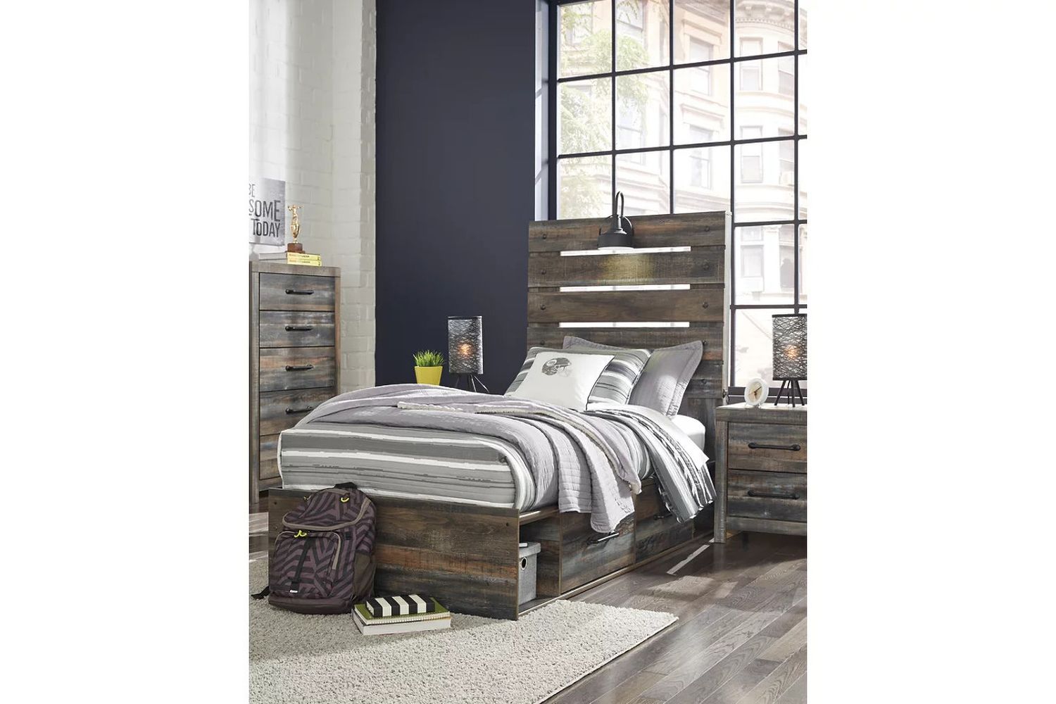 Drystan Multi Twin Panel Headboard Only B21153